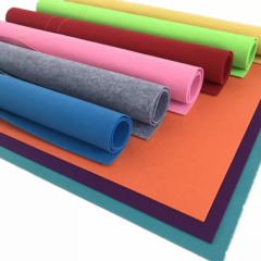 100% Polyester PP Needle Felt Cloth Recycle Needle Punch Non-Woven Hard Felt Non Woven For Sofa Lining