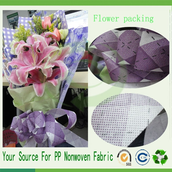 polypropylen flower material fabric