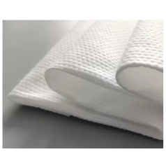 High quality Embossed hexagonal pattern PP+PULP spunlace nonwoven fabric embossed nonwoven fabric