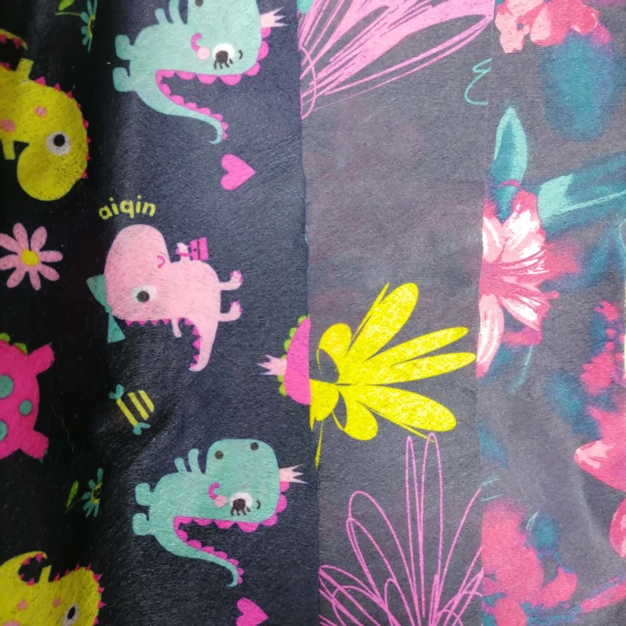 hot sale new design printed spunlace nonwoven for make face mask